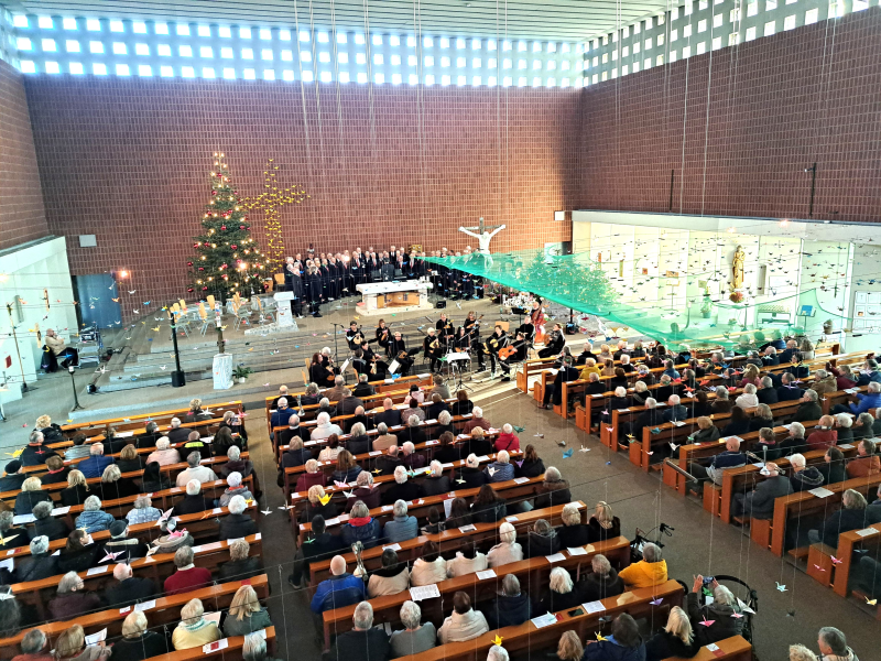 Weihnachtsmatinée 2023 Kirche St. Hildegard Käfertal