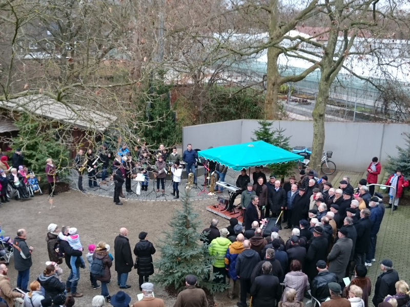 Singen an der Krippe 2017 Luisenpark